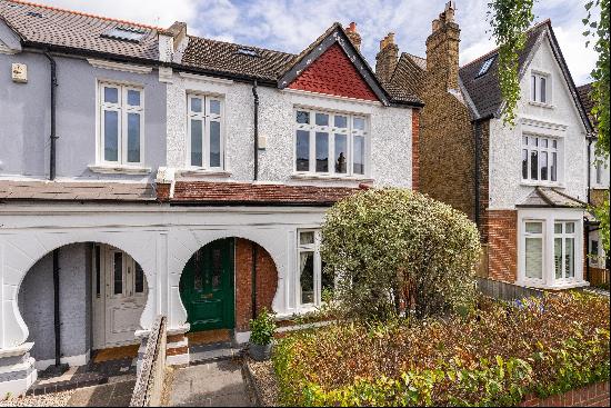 Five bedroom semi-detached late Victorian family home on one of Dulwich Village's favourit