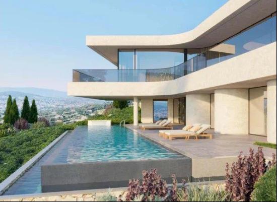 A new project of 4 villas with sea views in Cannes.