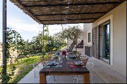 Ancient 1800s farmhouses nestled in Noto's countryside