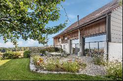 Magnificent renovated farmhouse with stables and paddock