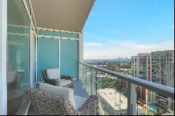 Coveted Three Bedroom Corner Unit at Terminus Offers Spectacular Views