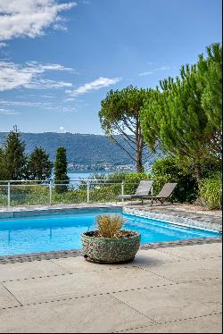 Exceptional Villa with Panoramic Lake View in Veyrier-du-Lac