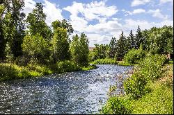 Rare Riverfront Lot with Rare 50' Build Variance on the Weber River