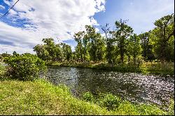 Rare Riverfront Lot with Rare 50' Build Variance on the Weber River