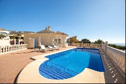 Mediterranean villa with fantastic sea views, exquisite blend of, Benitachell 03726