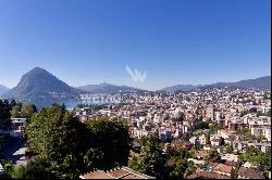 For sale in Lugano-Viganello land with approved building permit