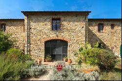 ORGANIC ESTATE WITH POOL AND VINEYARDS FOR SALE IN VAL DI CECINA, TUSCANY