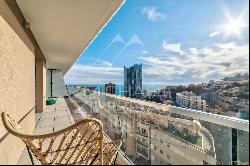 Sea view Aapartment next to Monaco in a recent building