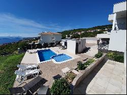 House with pool and panoramic sea view - Kvarner