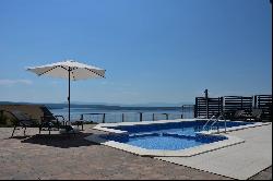 House with pool and panoramic sea view - Kvarner