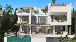 Spectacular new build villa to be constructed with stunning sea views in the new Golden M