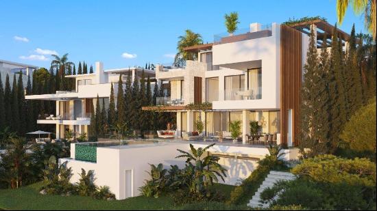 Spectacular new build villa to be constructed with stunning sea views in the new Golden M