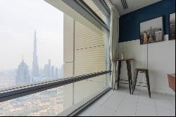 Luxury 3-Bedroom with Burj Khalifa Views