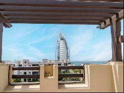 Luxurious Apartment with Iconic Burj Al Arab View