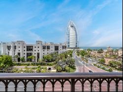 Luxurious Apartment with Iconic Burj Al Arab View