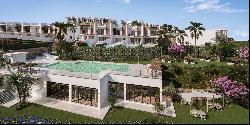 Modern townhouse next to El Chaparral Golf Course, Mijas