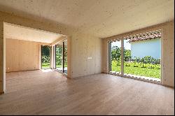 Ready-to-occupy new build: sustainable villa half with elegant design furnishings