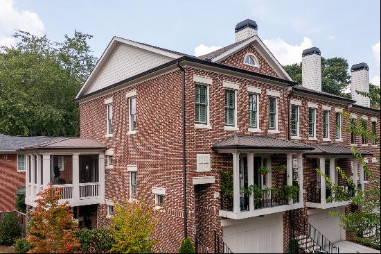 Upscale Brick Townhome with Two Outdoor Entertaining Areas