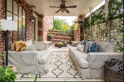 Upscale Brick Townhome with Two Outdoor Entertaining Areas