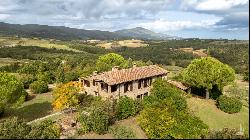 The Belvedere Stone House with pool and olive grove, Fabro - Umbria