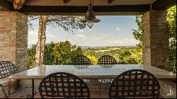 The Belvedere Stone House with pool and olive grove, Fabro - Umbria