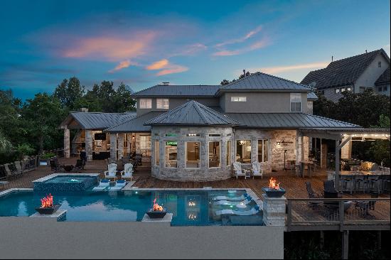 Luxury River Chase Estate on the San Gabriel River