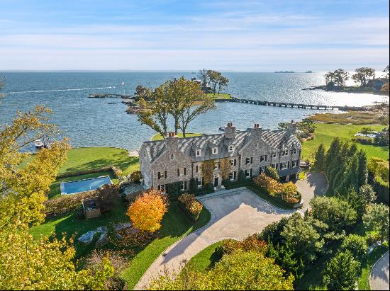 Custom Waterfront Estate in Mead Point Association