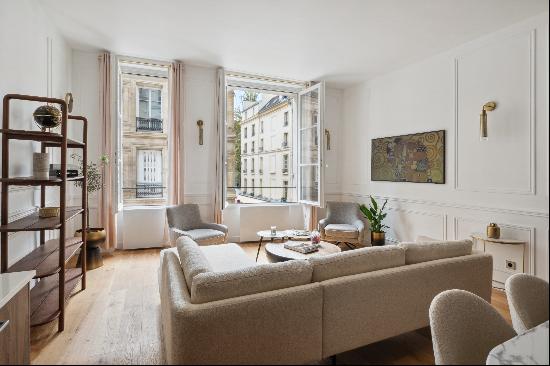 Saint-Germain-des-Pres : Superb renovated apartment