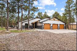 Masterfully remodeled sanctuary in the pines on 6 acres in Black Forest