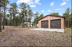 Masterfully remodeled sanctuary in the pines on 6 acres in Black Forest