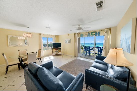 Captivating Beachfront Corner Unit With Forever Gulf Views