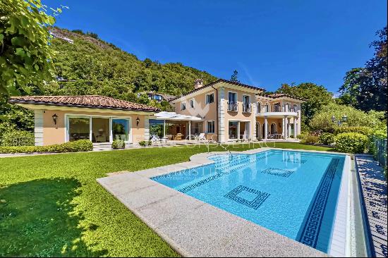 Magnificent luxury villa for sale in top location with garden & outdoor pool in Ascona