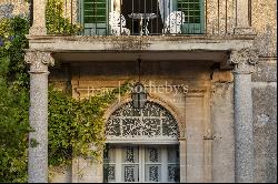 Historic patrician villa with pool and panoramic view