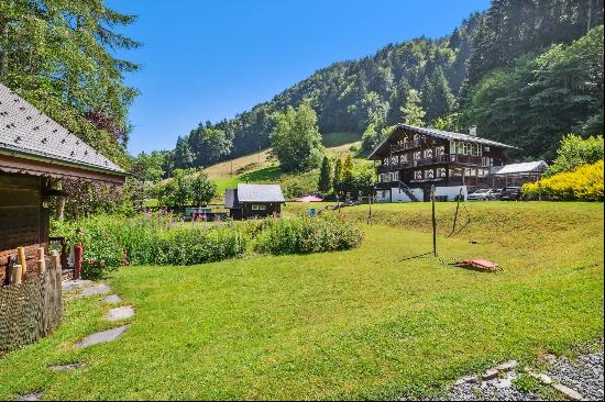 Exceptional traditional chalet in an idyllic setting