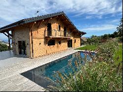 PROCHE VIAN : A PUBLIER Chalet recent avec vue lac