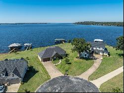 Custom Designed Waterfront Residence With Spectacular Views of Lake Palestine