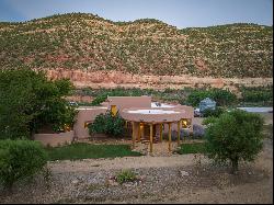 Southwestern Paradise Amidst Vineyards and Creek Frontage