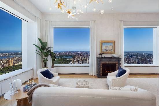 Luxury Living on the 68th Floor: Stunning Central Park Views  at  432 Park