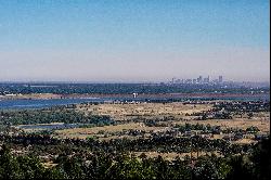 Exceptional views of the Denver skyline, Chatfield Lake, Arrowhead Golf Course 