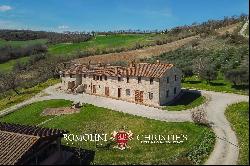 RUSTIC RESTORED FARMHOUSE WITH OLIVE GROVE FOR SALE IN UMBRIA