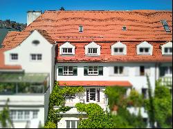 Enchanting Art Nouveau townhouse from 1912 with charming south-facing garden