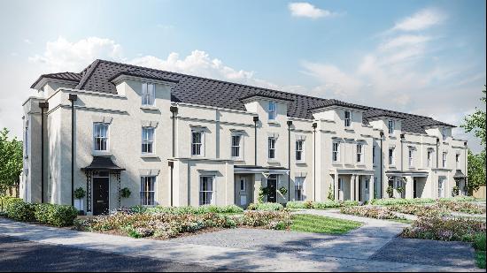 A brand new 4 double bedroom townhouse with a private south facing garden, underfloor heat