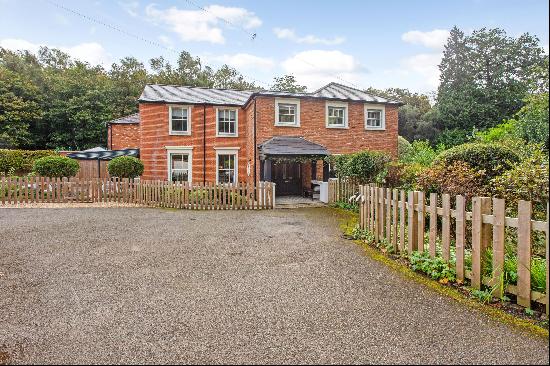 A stunning, period residence with stupendous garden located adjacent to Longcross Studios.