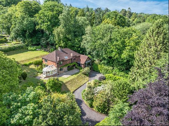 A detached family home in a private yet convenient position near Haslemere town