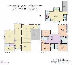 Family home lying on a private gated road in Cobham