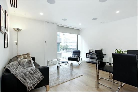 A one bedroom apartment in the boutique development of Cubitt House.