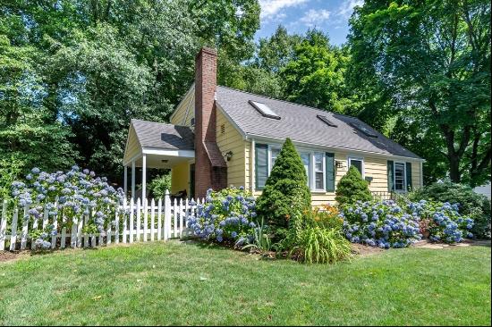 Welcome to this storybook Cape in a favorite Wellesley neighborhood, ready for you to move