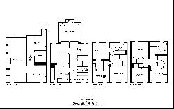 Federal Townhouse in Barre Circle Historic District