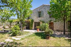 Lourmarin very beautiful renovated old property at the foot of the Luberon on 1.4 hectares