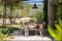 Lourmarin very beautiful renovated old property at the foot of the Luberon on 1.4 hectares